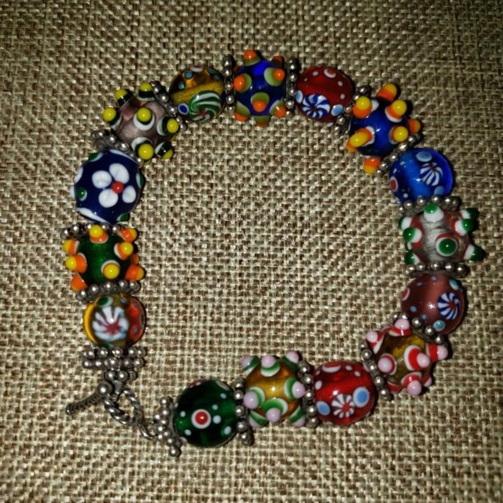 Colorful Beaded Bracelet